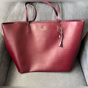 Kate Spade Deep Berry Large Tote